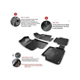 Skoda Kamiq 2019 Sonrası 3D Paspas+Bagaj Havuzu Seti