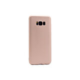 Teleplus Samsung Galaxy S8 Kılıf Premier Silikon Kılıf Mat Kılıf Gold