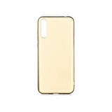 Teleplus Huawei P Smart S Kılıf Premier Silikon Esnek Koruma Gold