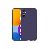 Teleplus Samsung Galaxy M52 Kılıf Mat Lüx Kamera Korumalı Premier Mat Silikon Lacivert