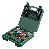 HS-M01-134-A 2Lİ MANİFOLD R22/32/410 HORTUMLU ADAPTÖRLÜ ÇANTALI 