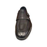 JAMES FRANCO M371 ÇİFT TOKALI LOAFER DERİ ERKEK AYAKKABI