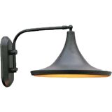 Metal Salon - Yatak Odası Duvar Siyah Aplik 41 cm
