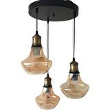 Mylight Retro Balcam 3'lü Sarkıt Avize