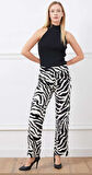 KADIN ZEBRA DESENLİ PANTOLON