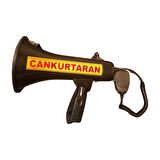 Cankurtaran Megafon - Mayklı- Şarjlı- 120 watt 