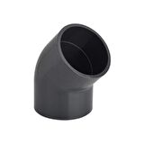 PVC 45º YAPIŞTIRMA MUFLU DİRSEK ( Ø 90 ) ( 1 ADET )