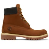 Timberland Premium 6 in Waterproff Boot Rust Nubuck Hakiki Deri Su geçirmez Erkek Bot Tarçın