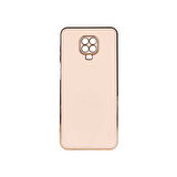Teleplus Xiaomi Redmi Note 9 Pro Kılıf Bark Lazer Silikon Bronz