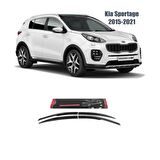 Kia Sportage Mugen Cam Rüzgarlığı 2015-2021 arası 4'lü Sunplex
