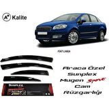 Fiat Linea Mugen Cam Rüzgarlığı 2006-2015 arası 4'lü Sunplex