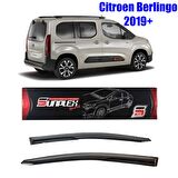 Citroen Berlingo Mugen Cam Rüzgarlığı 2019 sonrası 2'li Sunplex