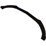 ÇMK Mercedes W205 2015-2018 C Serisi Ön Lip Brabus - Piano Black (Parlak Siyah)