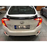 Çmk Honda Civic Fc5 2016-2020 Oval Spoiler (Boyasız)