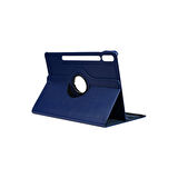 Teleplus iPad 2 3 4 Kılıf Kapaklı Standlı 360 Dönerli Standlı Kapak Dn2 Siyah