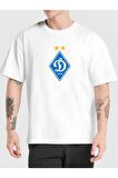 FK Dinamo Kiev Futbol Takımı Tasarım Baskılı Oversize  Unisex Tişört T-shirt
