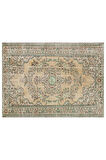Bej Rengiyle Evinizi Süsleyen Eskitme Vintage Halı 190 X 257