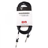 Madison MIC000-3M-BK Gitar Kablosu 3 MT. SIYAH