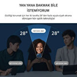 Apple iPhone 16 Pro Max Tam Kaplayan Temperli Cam Ekran Koruyucu Siyah