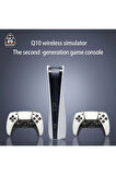 Q10 Ps5 Kollu 4k Uhd Retro Joystick 128gb Ps1pes/gta Atari Çift Kişilik Oyun Konsolu 26700 3d Oyunlu