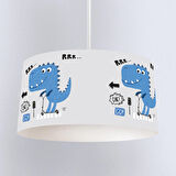 Çocuk Odası Dijital Baskılı Sarkıt Avize Model 038