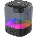 Kimiso Kms-179 Şarjlı Taşınabilir Rgb Bluetooth Hoparlör 8 Mod Işık Efektli