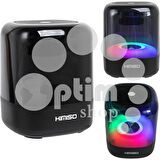 Kimiso Kms-179 Şarjlı Taşınabilir Rgb Bluetooth Hoparlör 8 Mod Işık Efektli
