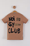 Erkek Çocuk Noi Sy Clup Arkası  Baskılı Tişört Şort 2'li Takım