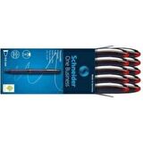 Schneider One Business 0,6mm Roller Kırmızı Kalem Scr242 10 Adet
