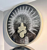 Radyal Çark Mekanizmalı Modern Duvar Saati