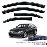 Mercedes C Serisi W204 Kromlu Cam Rüzgarlığı Niken 2008-14 arası uyumlu