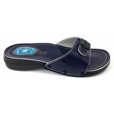 6500-1Mınellı Ceyo Kadın Terlik-Siyah