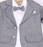 Erkek Çocuk Gabardin Pantolonlu Ceketli Takım