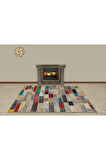 160 X 210 Model : 5006 Özel Patchwork Eskitme Halı