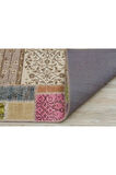 Bej Klasik Modern Patchwork El Dokuma Halı