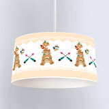 Çocuk Odası Dijital Baskılı Sarkıt Avize Model 053