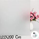 122 Cm x 2 Metre Cam Kumlama, Ofis, Duşakabin ve Balkon Camı Buzlu Kaplama Folyosu