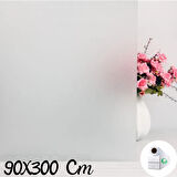 90 Cm x 3 Metre Cam Kumlama, Ofis, Duşakabin ve Balkon Camı Buzlu Kaplama Folyosu