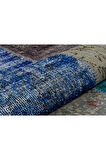 Gerçek El Dokuma Eskitme Patchwork Halı 160 X 230 Model (5547)