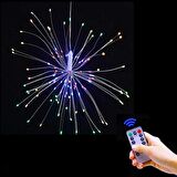 MULTİ COLORS LED FİRE WORK LED LİGHT HAVAİ FİŞEK LED IŞIK KUMANDALI IŞIK YILBAŞI AĞACI IŞIĞI NOEL IŞIĞI