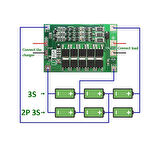 3S 60A Bms Devresi (Balanslı)