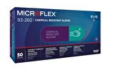 Ansell Microflex 93-260 Üstün Dokunma Hassasiyetli Kimyasal Dirençli Nitril Eldiven (50 Adet/Kutu)