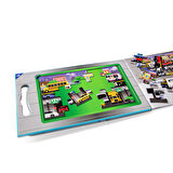 Araçlar 3+ Yaş Orta Boy Puzzle 2x15 Parça