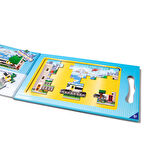 Araçlar 3+ Yaş Orta Boy Puzzle 2x15 Parça