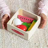 Melissa and Doug Ahşap Gıdalarımız - Meyve ve Sebzeler