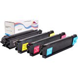 Colorful Toner Kyocera FS-C8025 Mfp Yazıcı Uyumlu 1 Takım 4 Renk Muadil Toner TK-895