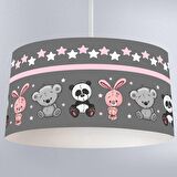 Çocuk Odası Dijital Baskılı Sarkıt Avize Model 091