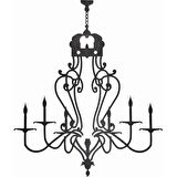 Chandelier Metal Lazer Kesim Tablo 7128