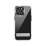 Teleplus Apple iPhone 13 Pro Kılıf Hibrid Lstand Kapak Silikon