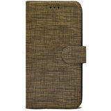 Teleplus iPhone 12 Pro Max Kılıf Holster Canvas Kartlıklı Fabric Cüzdan